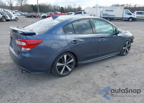 2017 Subaru Impreza 2.0I Sport z USA, uszkodzony, nr VIN 4S3GKAL62H1619526
